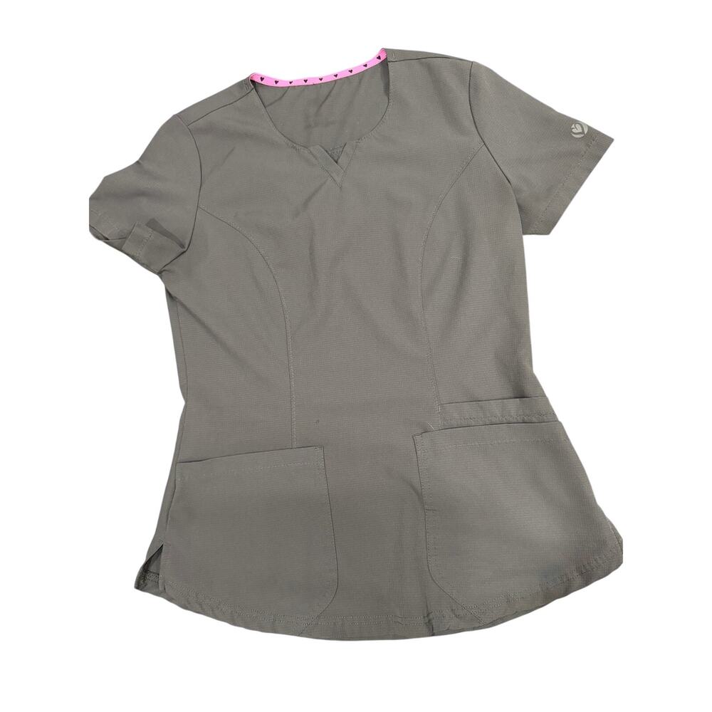 Heartsoul Scrub Set - Pewter Gray - Size XS
